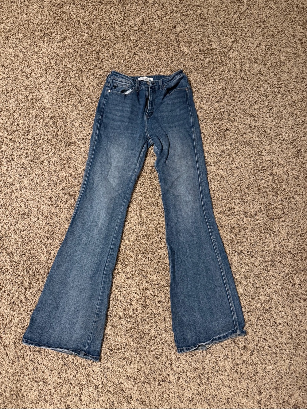 KanCan Medium Blue Flare Jeans